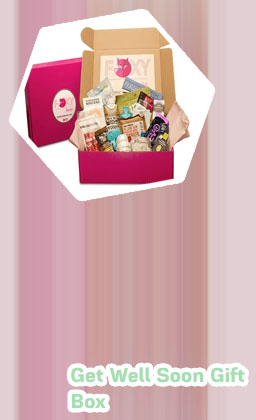 Beauty products gift box