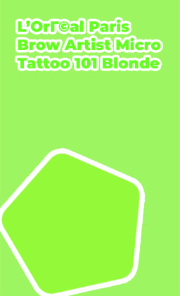 Brow artist micro tattoo