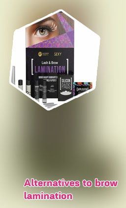 Brow lamination material