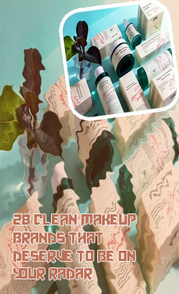 Clean beauty cosmetics
