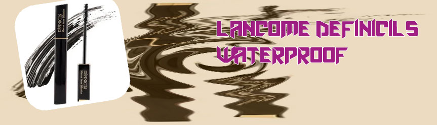 Lancome definicils mascara black