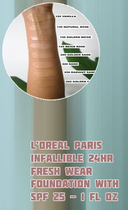 Loreal 24h fresh wear foundation