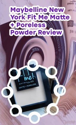 Maybelline fit me poreless powder shades