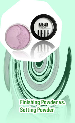 Natural finishing powder