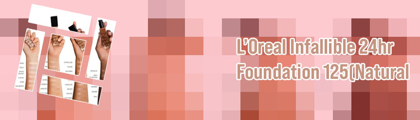 Natural rose foundation shade
