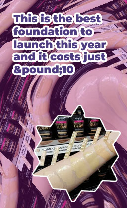 Nyx glow foundation shades