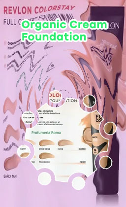 Organic full coverage foundation