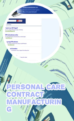 Personal care contract manufacturing