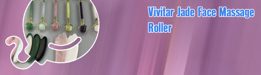 Vivitar jade face massage roller