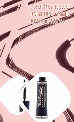 Waterproof telescopic mascara loreal